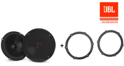 Citroën C4 Aircross JBL achterdeur speakers Audio upgrade 225W / 45Watt RMS + ringen
