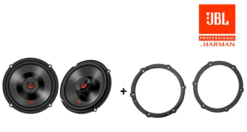 Citroën C4 Aircross JBL premium achterdeur speakers Audio upgrade 180W / 60Watt RMS + ringen (2012-2020)