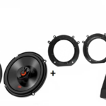 Citroën Jumpy JBL premium voordeur speakers (2007-2016) + Subwoofer 200Watt Audio upgrade 180W / 60Watt RMS + ringen