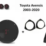 Toyota Avensis speakers + Subwoofer 200Watt Audio upgrade JBL 250W / 50Watt RMS + ringen