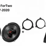 Smart ForTwo speakers + Subwoofer 200Watt Audio upgrade JBL premium 180W / 60Watt RMS + ringen