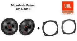 Mitsubishi Pajero speakers Audio upgrade JBL 225W / 45Watt RMS + ringen