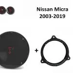 Nissan Micra speakers Audio upgrade JBL 250W / 50Watt RMS + ringen