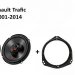 Renault Traficspeakers Audio upgrade JBL 180W / 60Watt RMS + ringen