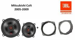 Mitsubishi Colt speakers Audio upgrade JBL premium 135W / 45Watt RMS + ringen