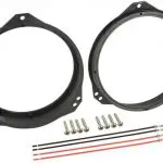 Speaker Ringen Ø 165mm Div.modellen Opel-BMW-Nissan-Renault Voorportier >ingebouwde speakerconnector