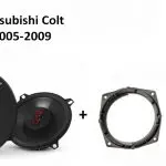 Mitsubishi Colt speakers Audio upgrade JBL 200W / 40Watt RMS + ringen
