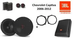 Chevrolet Captiva speakers + Subwoofer 200Watt Audio upgrade JBL 250W / 50Watt RMS + ringen