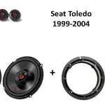 Seat Toledo speakers Audio upgrade JBL premium 270W / 70Watt RMS + ringen