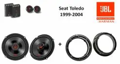 Seat Toledo speakers Audio upgrade JBL premium 270W / 70Watt RMS + ringen