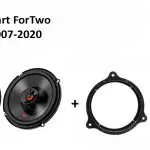 Smart ForTwo speakers Audio upgrade JBL 225W / 45Watt RMS + ringen