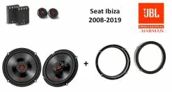 Seat Ibiza speakers Audio upgrade JBL premium 270W / 70Watt RMS + ringen