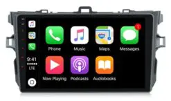 DAB+ autoradio navigatie voor Toyota Corolla 2007 – 2013 | Apple Carplay en Android | DSP sound | Qled 9-inch ARG-900DAB
