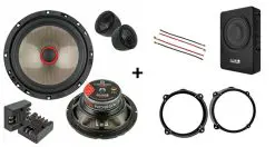 Alfa Romeo 159 speakers + Subwoofer 200Watt Audio upgrade Audio System 120W / 80Watt RMS + ringen (bj 2005 - 2012)
