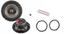 Citroën C4 Aircross achterdeur speakers (2012-2020) Audio upgrade Audio System 110W / 70Watt RMS + ringen