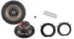 Citroën Jumpy voordeur speakers (2007-2016) Audio upgrade Audio System 110W / 70Watt RMS + ringen