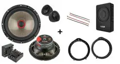 Honda Civic speakers + Subwoofer 200Watt Audio upgrade Audio System 120W / 80Watt RMS + ringen (bj 2006 - 2012)