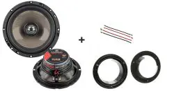 Opel Agila speakers Audio upgrade Audio System 110W / 70Watt RMS + ringen (bj 2008 - 2014)