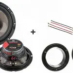 Opel Agila speakers + Subwoofer 200Watt Audio upgrade Audio System 110W / 70Watt RMS + ringen (bj 2008 - 2014)