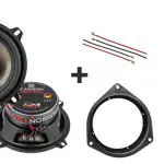 CITROËN Nemo | PEUGEOT Bipper | Fiat Fiorino, Qubo speakers Audio upgrade Audio System 105/65 Watt RMS + ringen (2008 - 2020)