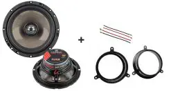 Renault Megane speakers Audio upgrade Audio System 105W / 65Watt RMS + ringen (bj 2008 - 2014)