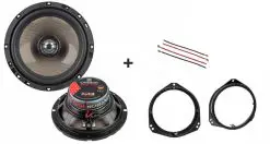 Renault Trafic speakers Audio upgrade Audio System 110W / 70Watt RMS + ringen (bj 2001 - 2014)