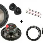 Seat Toledo speakers + Subwoofer 200Watt Audio upgrade Audio System 120W / 80Watt RMS + ringen (1994 - 2004)