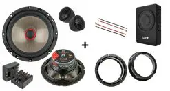 Seat Toledo speakers + Subwoofer 200Watt Audio upgrade Audio System 120W / 80Watt RMS + ringen (1994 - 2004)