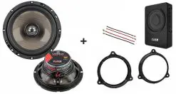 Smart ForTwo speakers + Subwoofer 200Watt Audio upgrade Audio System 110W / 70Watt RMS + ringen (bj 2009 - 2017)