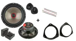 Toyota Avensis speakers Audio upgrade Audio System 120W / 80Watt RMS + ringen (bj 2003 - 2020)