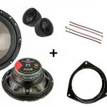 Toyota Avensis speakers + Subwoofer 200Watt Audio upgrade Audio System 120W / 80Watt RMS + ringen (bj 2003 - 2020)
