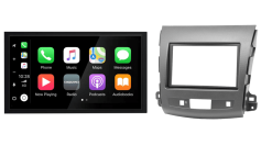 DAB+ Wireless Apple Carplay & Android auto navigatie voor Citroën C-Crosser, Mitsubishi Outlander XL, Peugeot 4007 XPA-675DBT