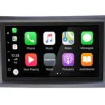 DAB+ Wireless Apple Carplay en Android auto voor Opel Astra Corsa Vivaro Zafira en meer (grijs) autoradio - navigatie 4x80W Audiovolt XPA-675DBT