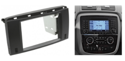 2-DIN PANEEL MERCEDES BENZ R-KLASSE 2006-2012 (251)- KLEUR: ZWART