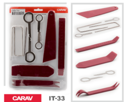 Carav IT-33 tool kit demontage sleutels / spattel