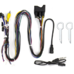 Verlengkabel android unit voor Volkswagen MQB quadlock 2014+ 16-pin naar dashboardkast met camera verloop