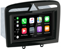 DAB+ Wireless Apple Carplay & Android auto navigatie geschikt voor PEUGEOT 308 (CC), Peugeot RCZ Audiovolt XPA-675DBT