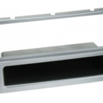 1-DIN PANEEL OPEL COMBO/ CORSA/ MERIVA/ TIGRA KLEUR Zilver