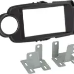 2-DIN PANEEL TOYOTA YARIS 2014- 2019 KLEUR: ZWART