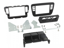 2-DIN PANEEL VOLKSWAGEN UP! / SEAT MII / SKODA CITIGO 2011-2016 KLEUR: ZWART