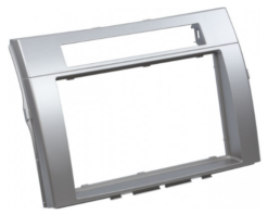 2-DIN PANEEL TOYOTA COROLLA VERSO 2004-2009 - KLEUR: ZILVER