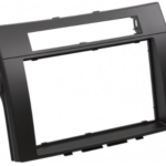 2-DIN PANEEL TOYOTA COROLLA VERSO 2004-2009 - KLEUR: ZWART