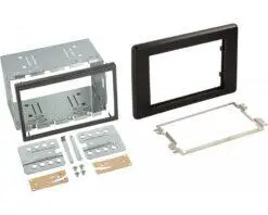 2-DIN PANEEL NISSAN NV400 - OPEL MOVANO - RENAULT MASTER - KLEUR : ZWART