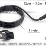 AUX kabel voor Opel modellen met CD30 MP3 / CDC40 opera / CD70 Navi / DVD 90navi