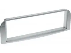 1-DIN PANEEL ALFA ROMEO 147(TYPE 937) 2001-2010 - GT(TYPE 937) 2003-2010 KLEUR: ZILVER