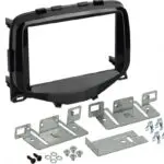 2-DIN PANEEL Toyota aygo / Citroën C1 / Peugeot 108 / 2014-2021KLEUR : Piano zwart