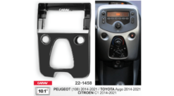 Los 10.1-inch frame geschikt voor de Peugeot 108 Toyota aygo 2014-2021 C1