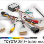 Losse canbus interface geschikt voor 16-pin TOYOTA 2018+ (select models)