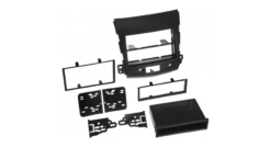 2-DIN Paneel Citroën C-Cross - Peugeot 4007- Mitsubishi Outlander 2007-2012 - Kleur: Zwart