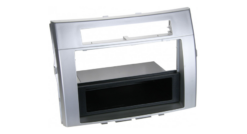 2-DIN Paneel Toyota Corolla Verso 2004-2009 - Kleur: zilver
